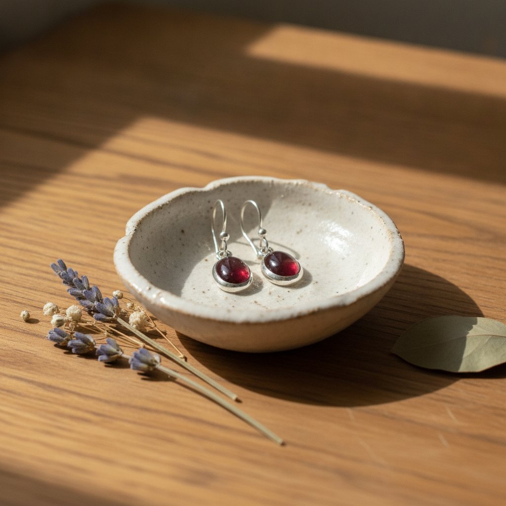 Camille Silver Earrings
