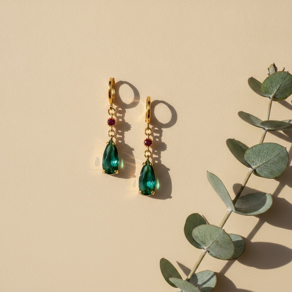 Camille Crystal Earrings