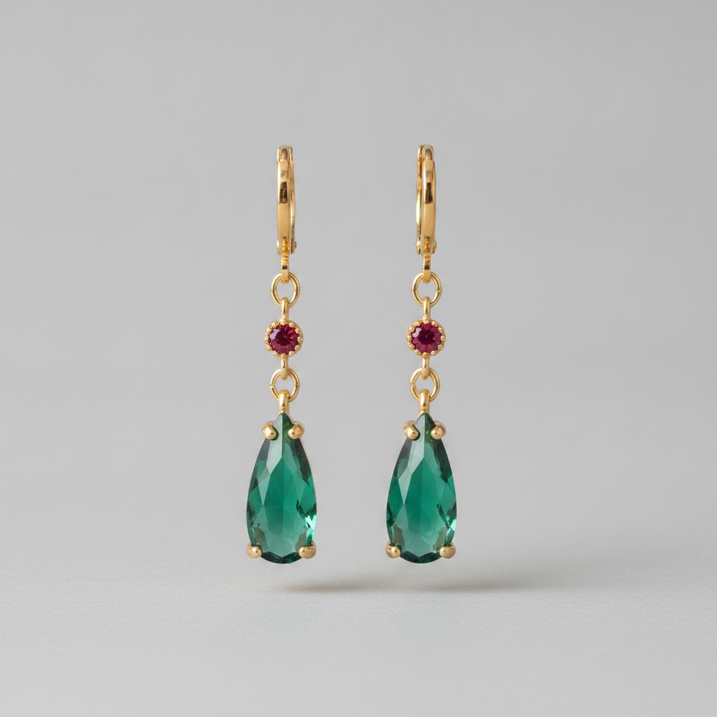 Camille Crystal Earrings