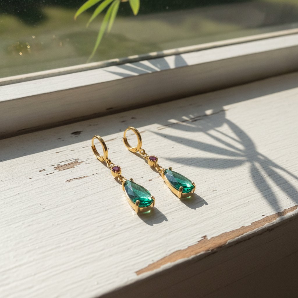 Camille Crystal Earrings