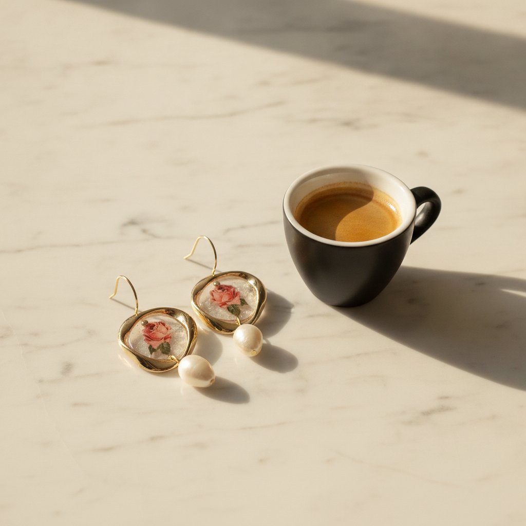 Camille Pearl Earrings