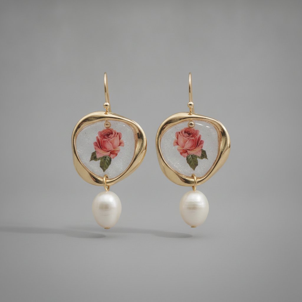 Camille Pearl Earrings