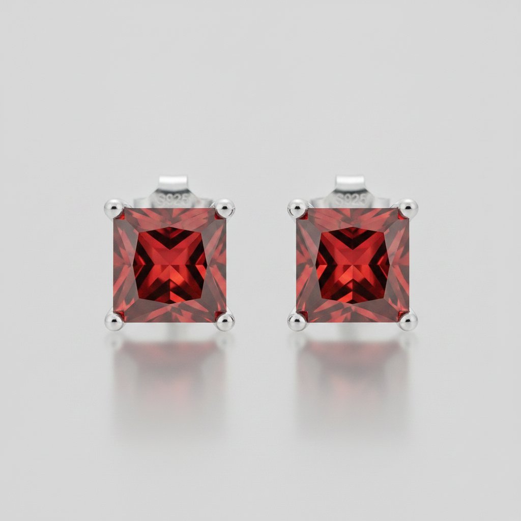 Albane Ruby Earrings