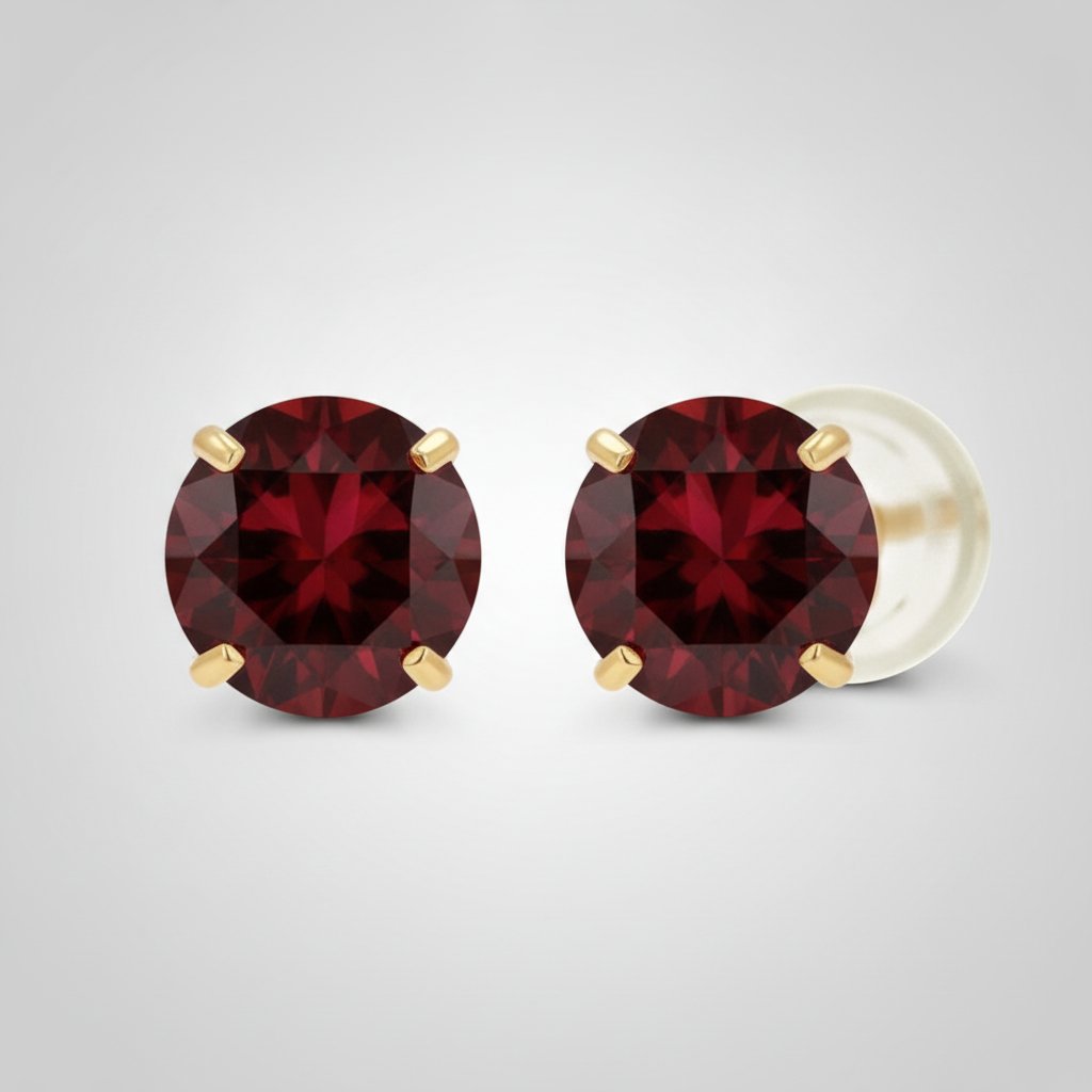 Capucine Ruby Earrings