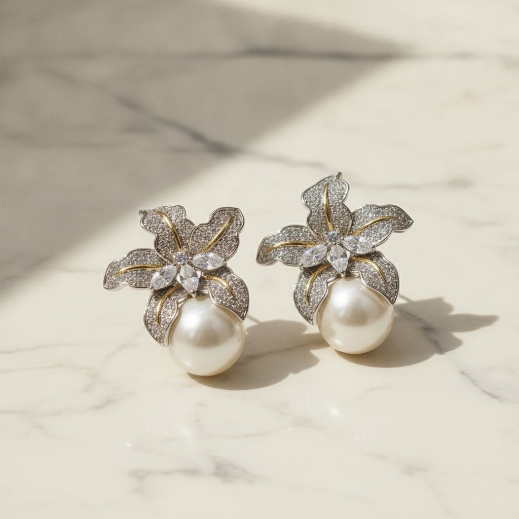 Sidonie Pearl Earrings