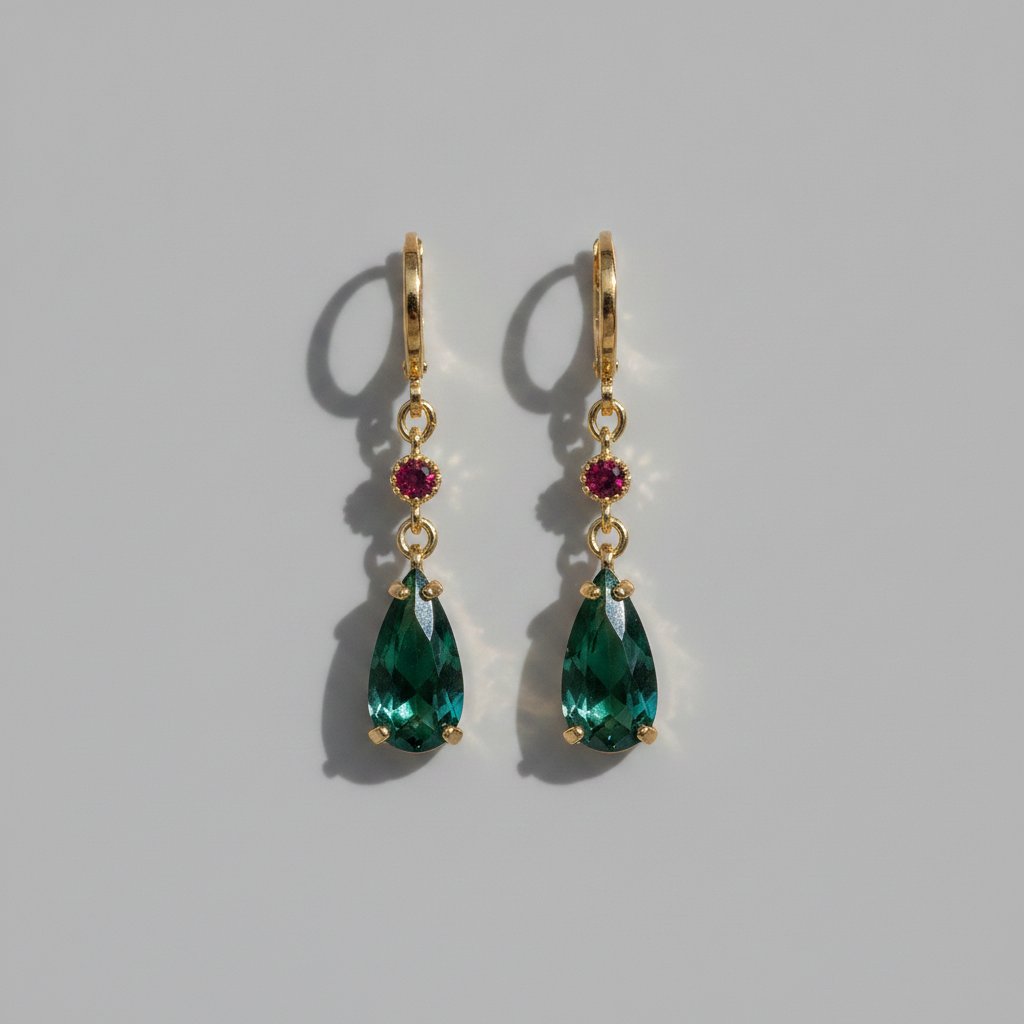 Calla Crystal Earrings