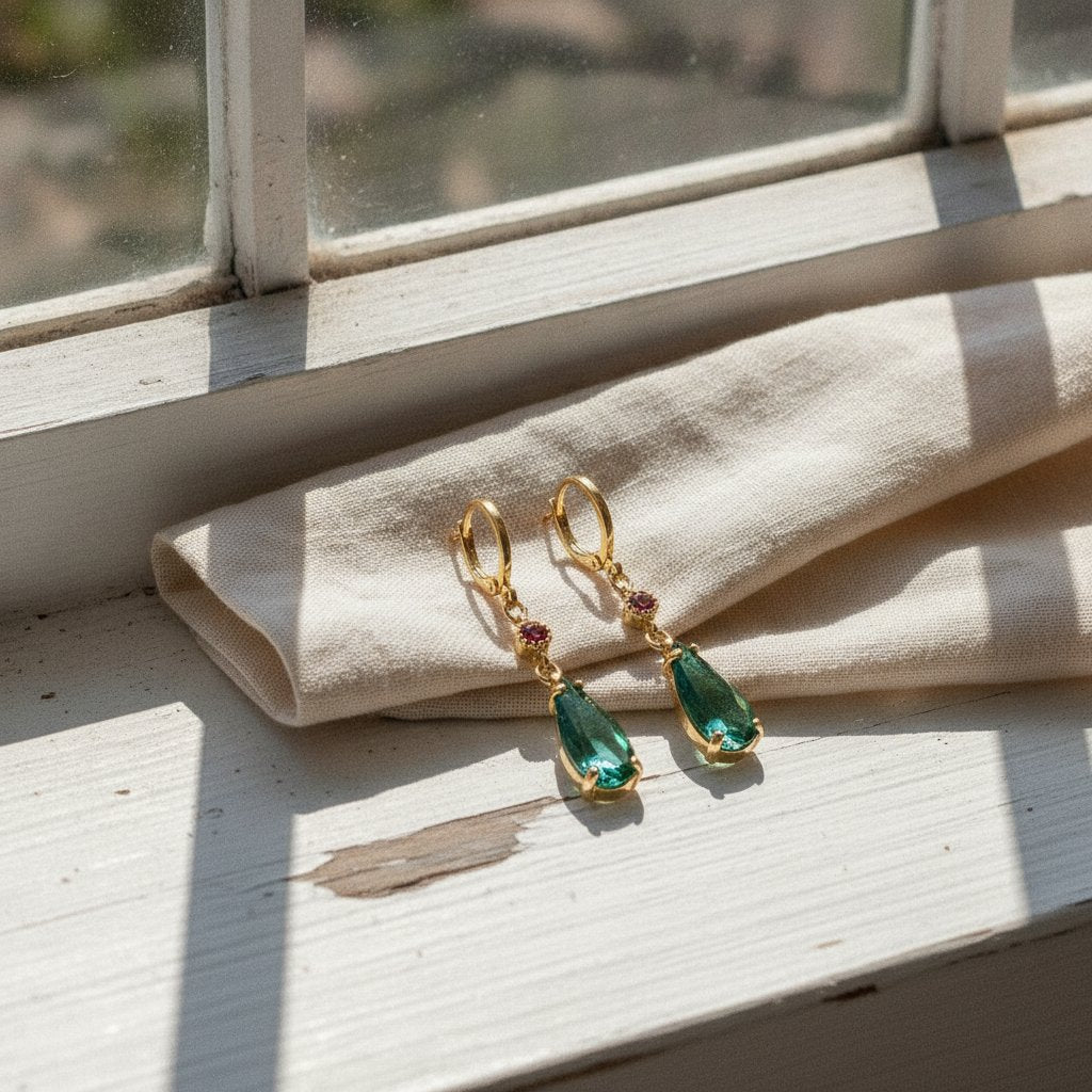 Calla Crystal Earrings