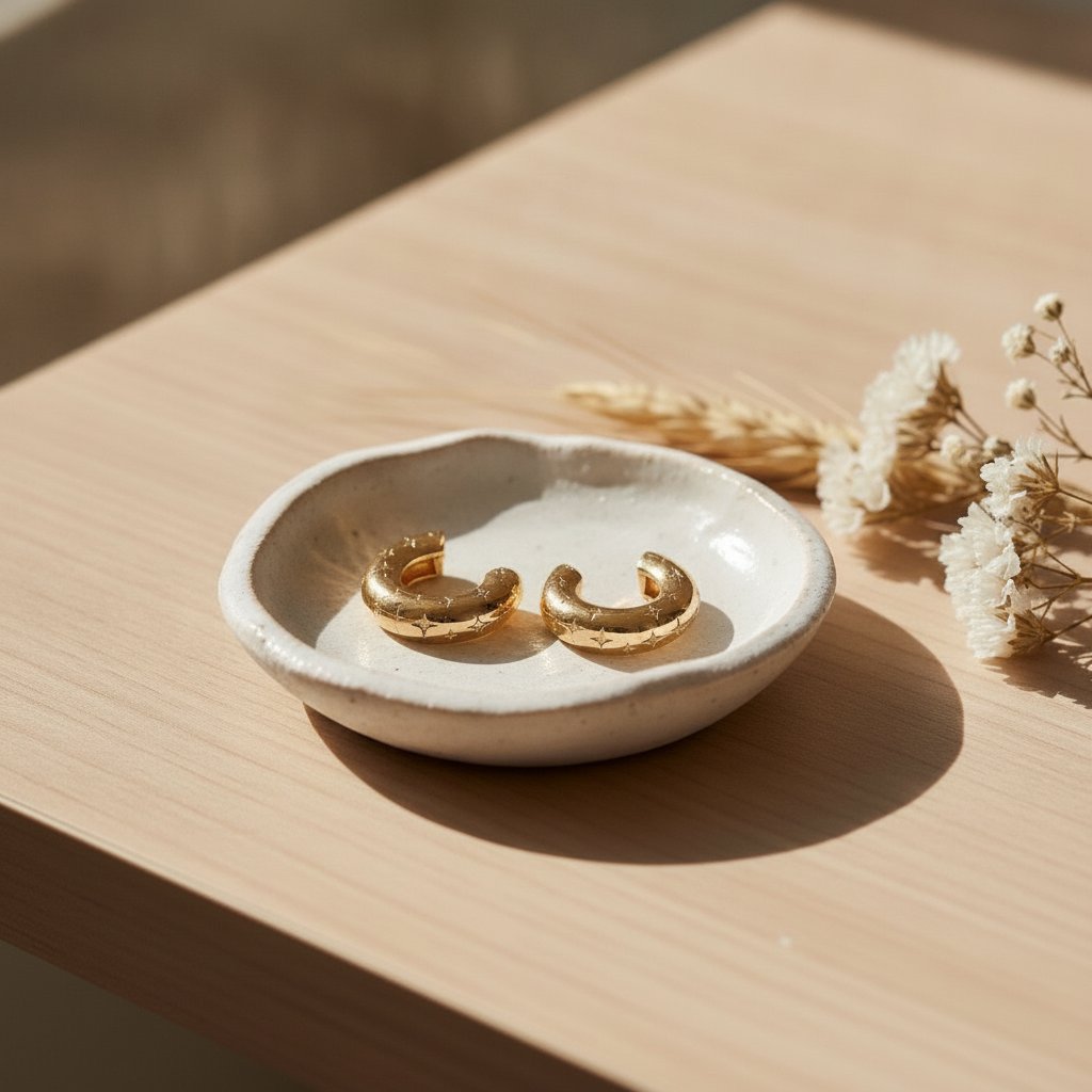 Calla Gold Earrings