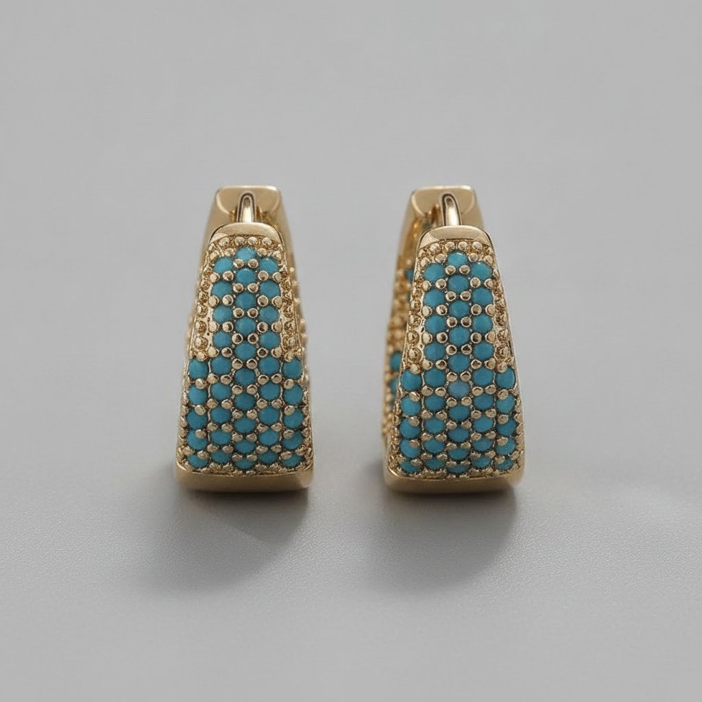 Beatrice Turquoise Earrings