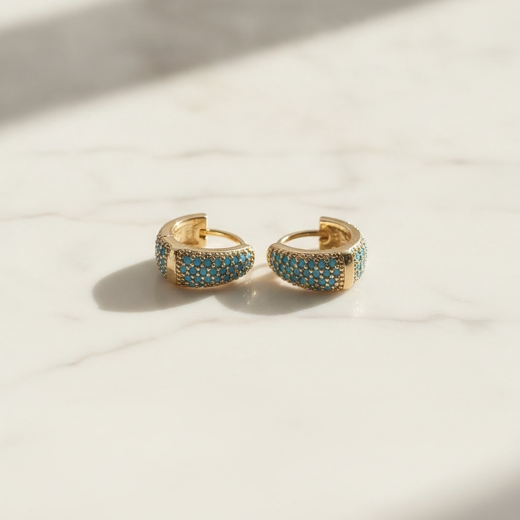 Beatrice Turquoise Earrings