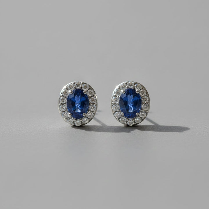Vesper Sapphire Earrings