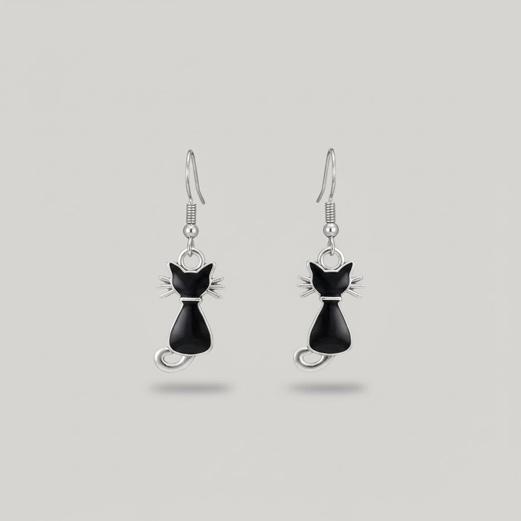 Coralie Silver Earrings