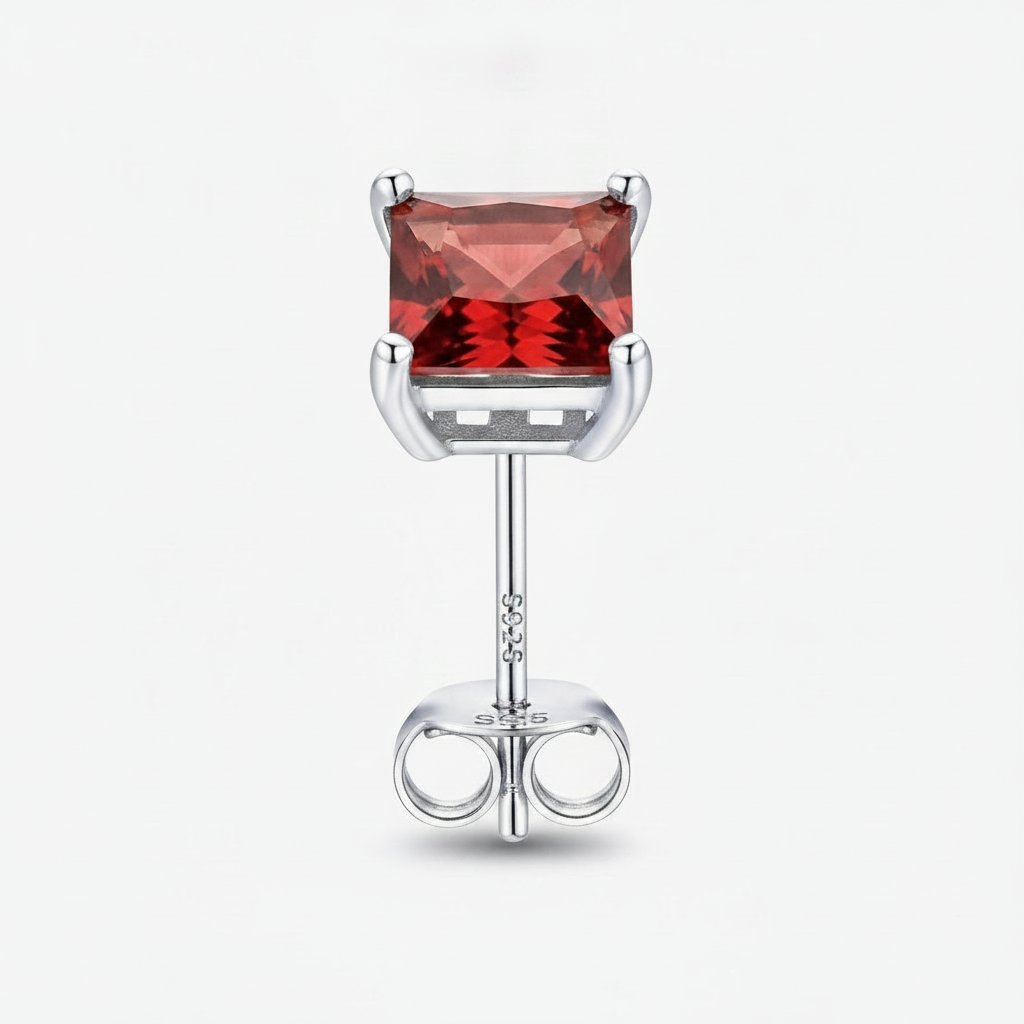 Selene Ruby Earrings