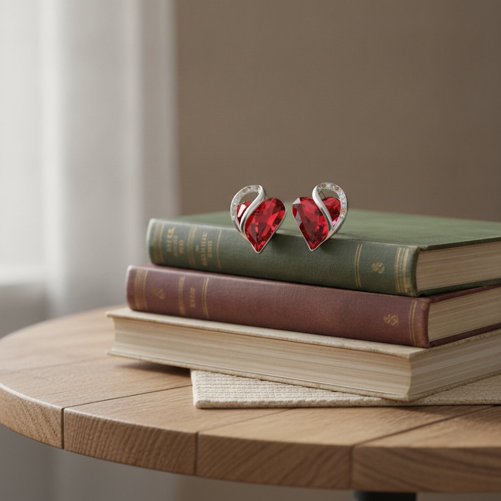 Aurore Ruby Earrings