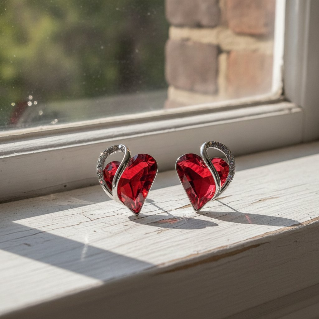 Aurore Ruby Earrings