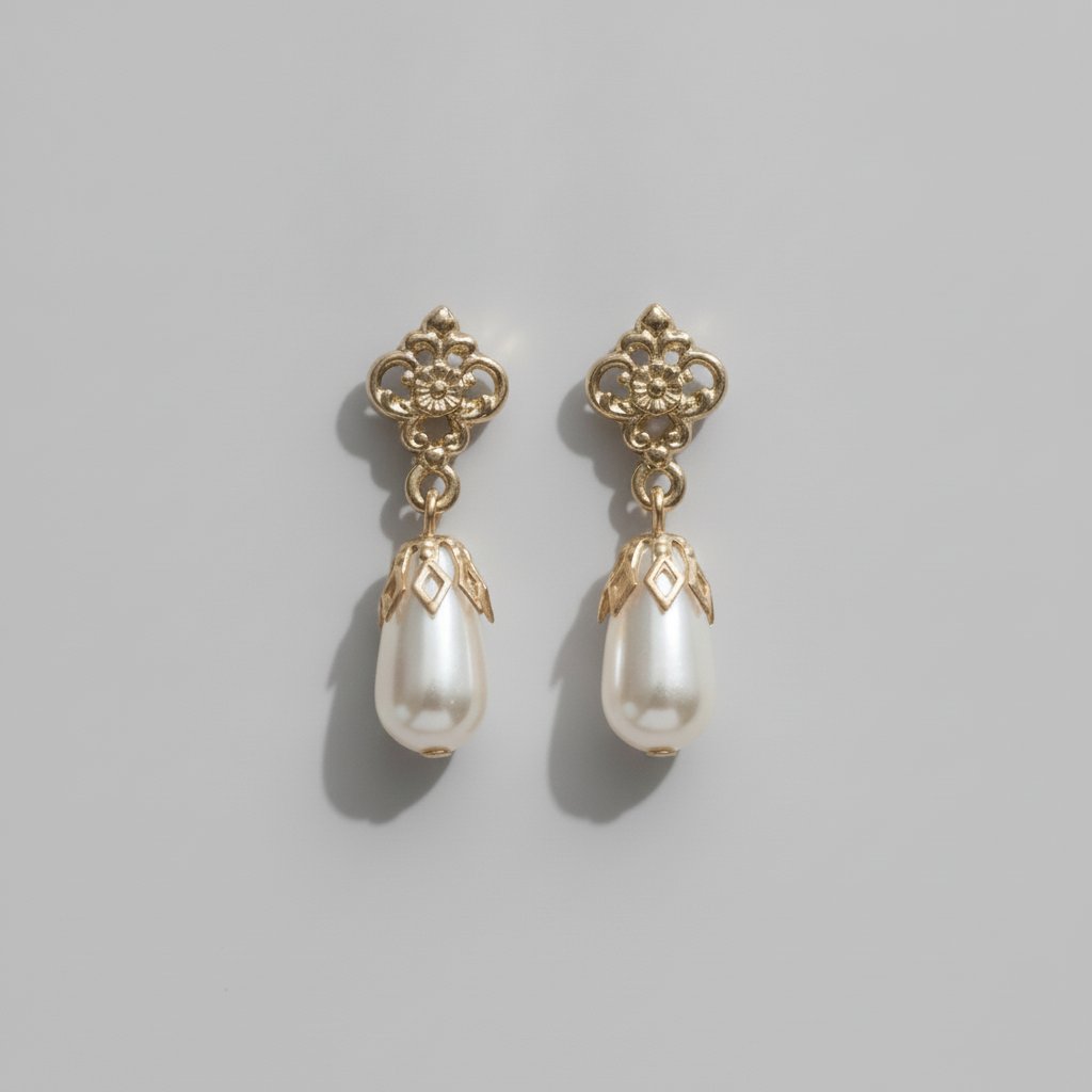 Elise Pearl Earrings