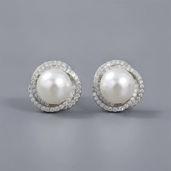 Elise Pearl Earrings