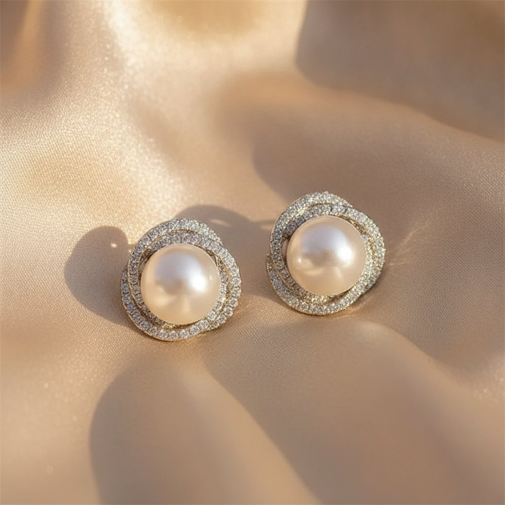 Elise Pearl Earrings
