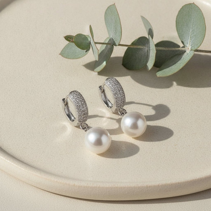 Elise Pearl Earrings