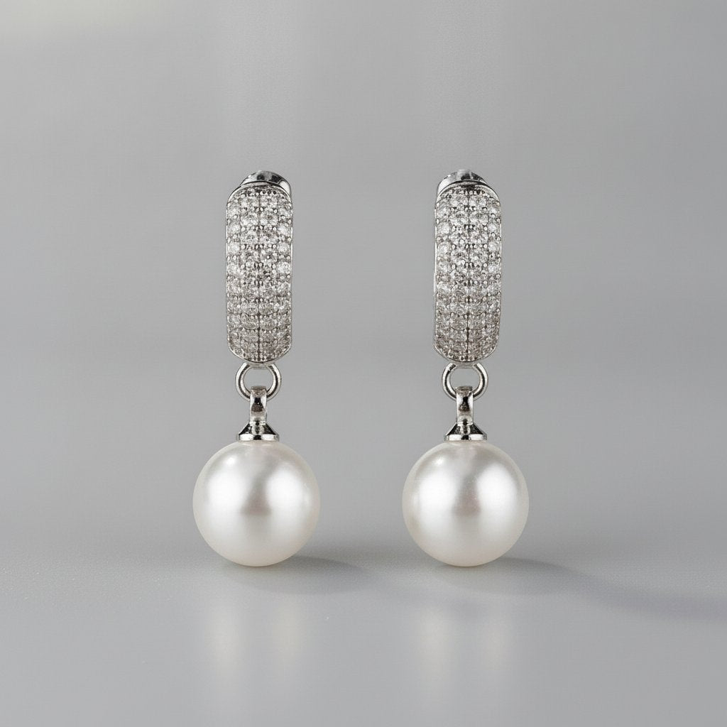 Elise Pearl Earrings