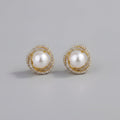 Elise Pearl Earrings