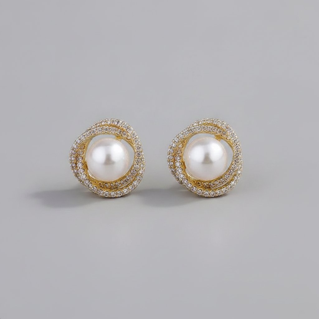 Elise Pearl Earrings