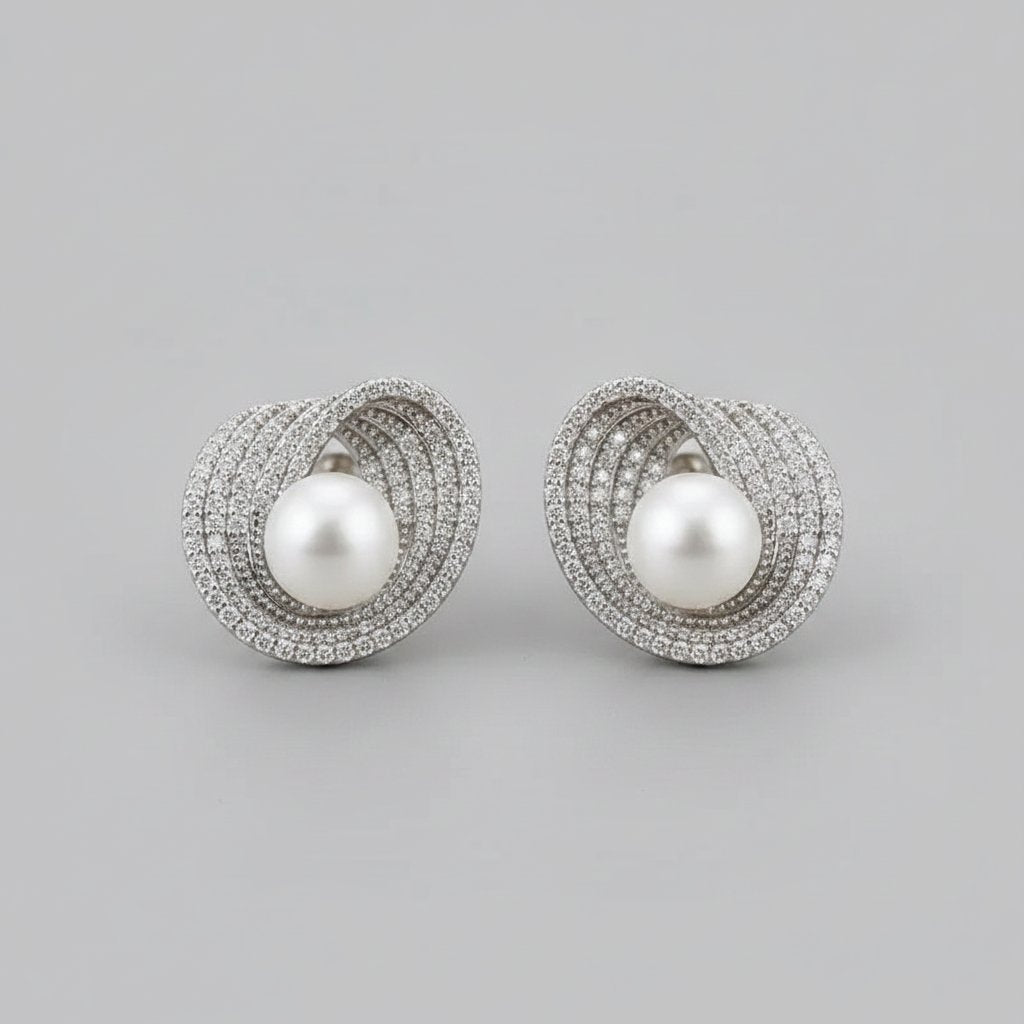 Elise Pearl Earrings