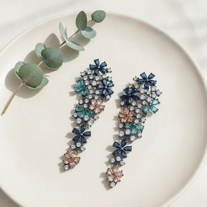 Elise Crystal Earrings