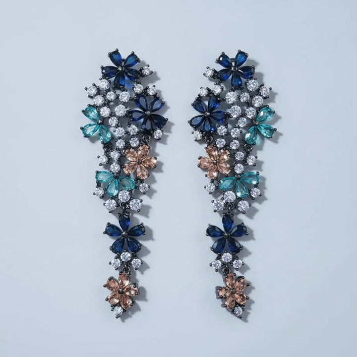 Elise Crystal Earrings
