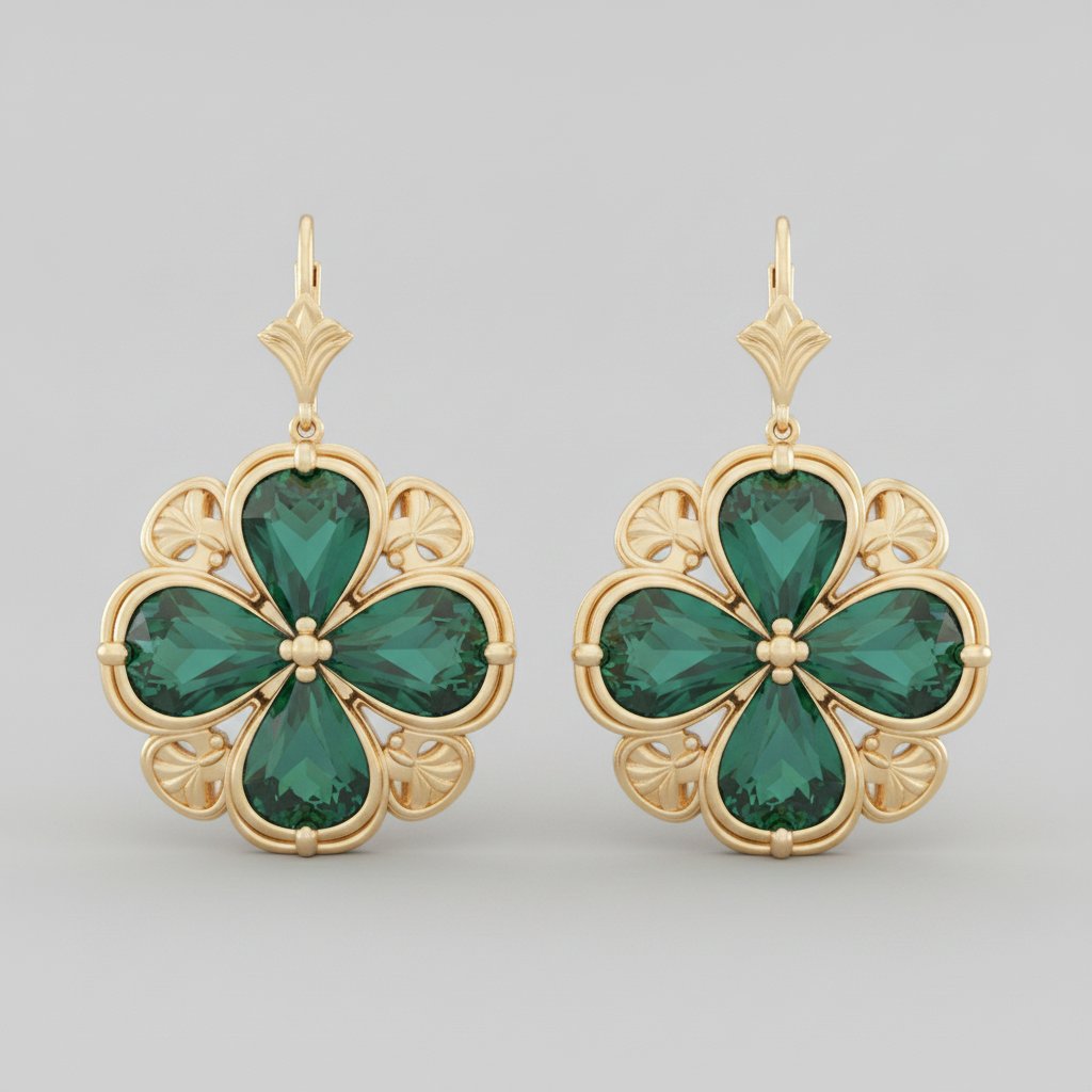 Yvaine Crystal Earrings