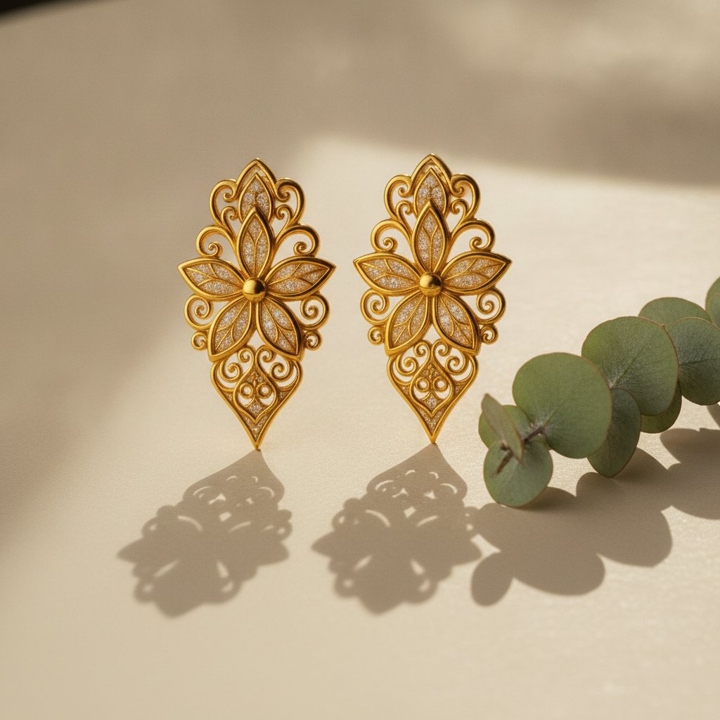 Yvaine Gold Earrings