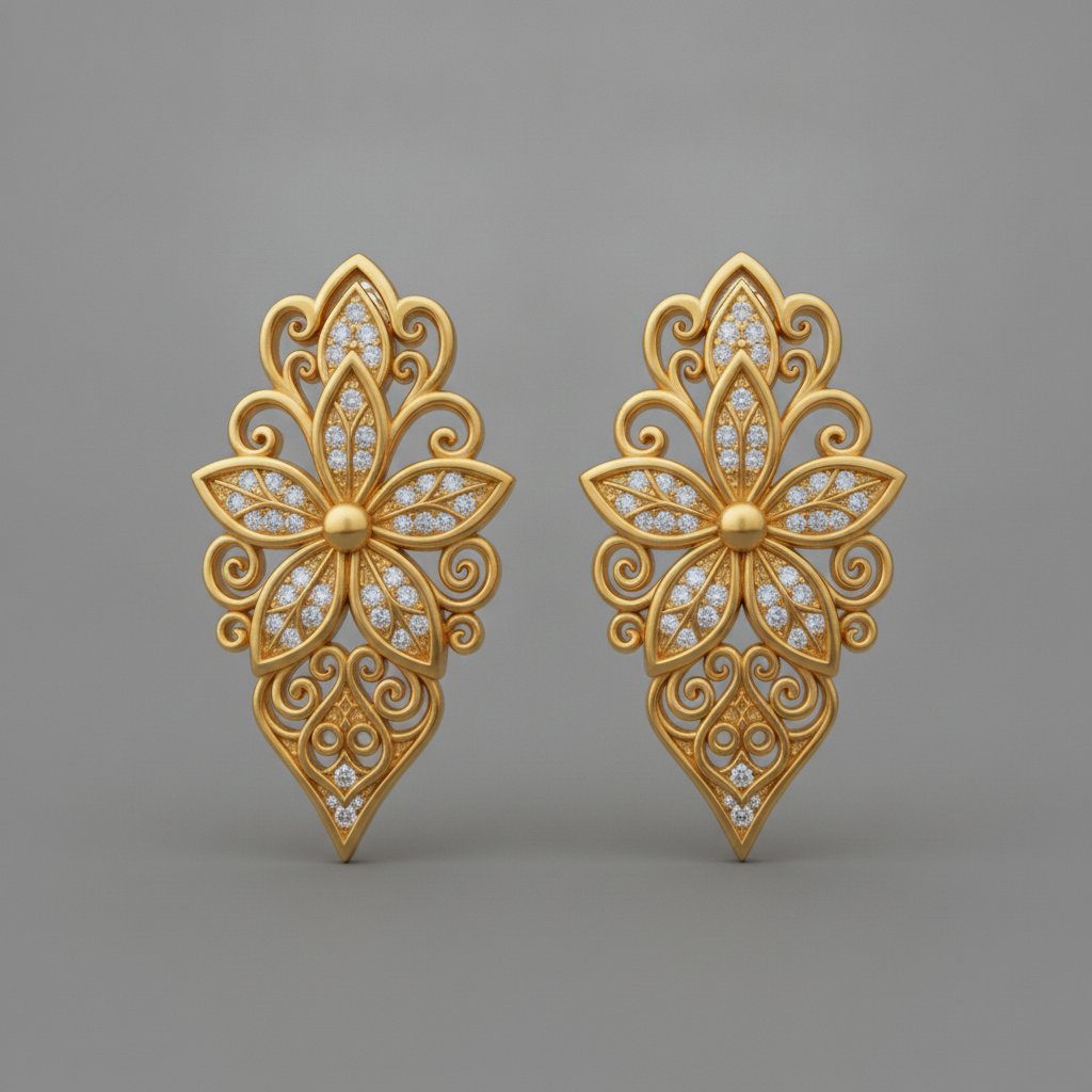Yvaine Gold Earrings