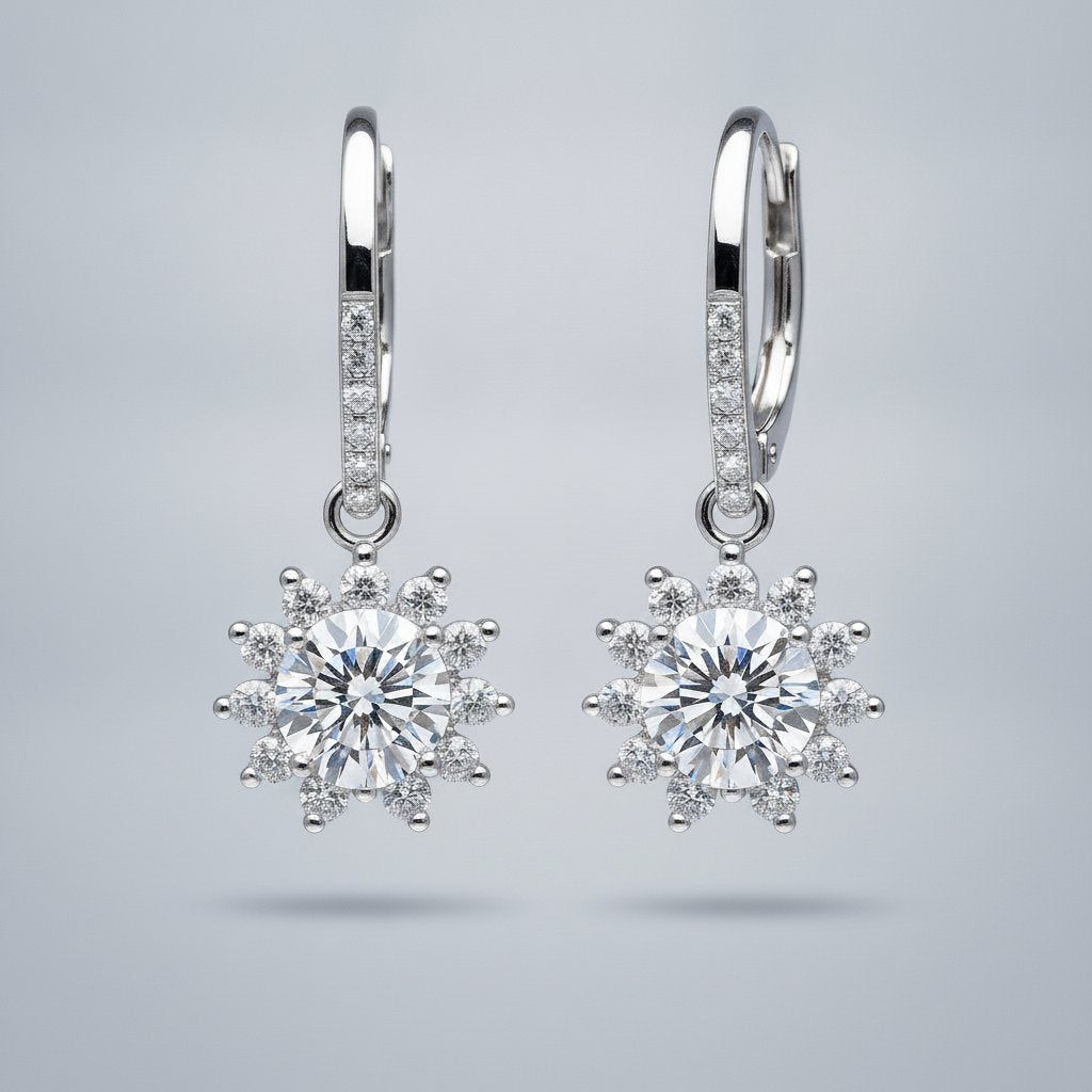 Blythe Moissanite Earrings