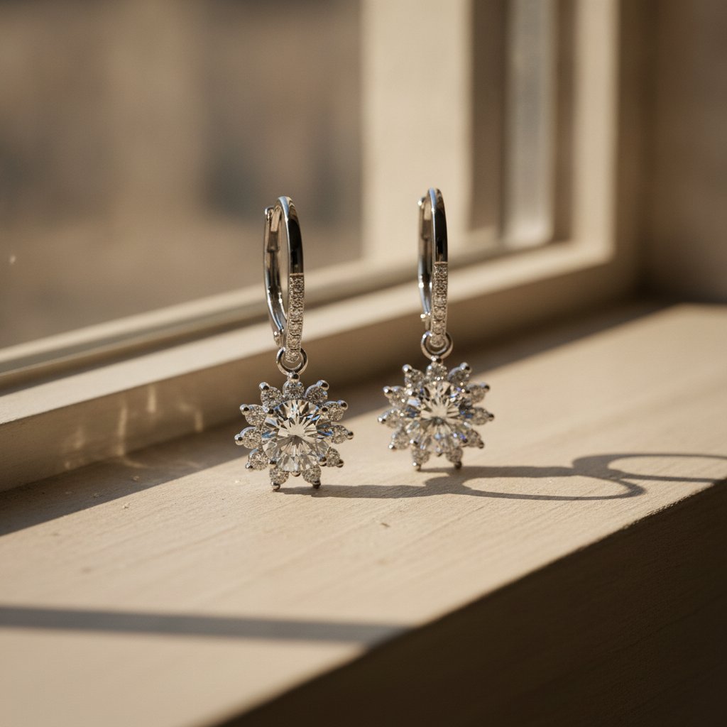 Blythe Moissanite Earrings