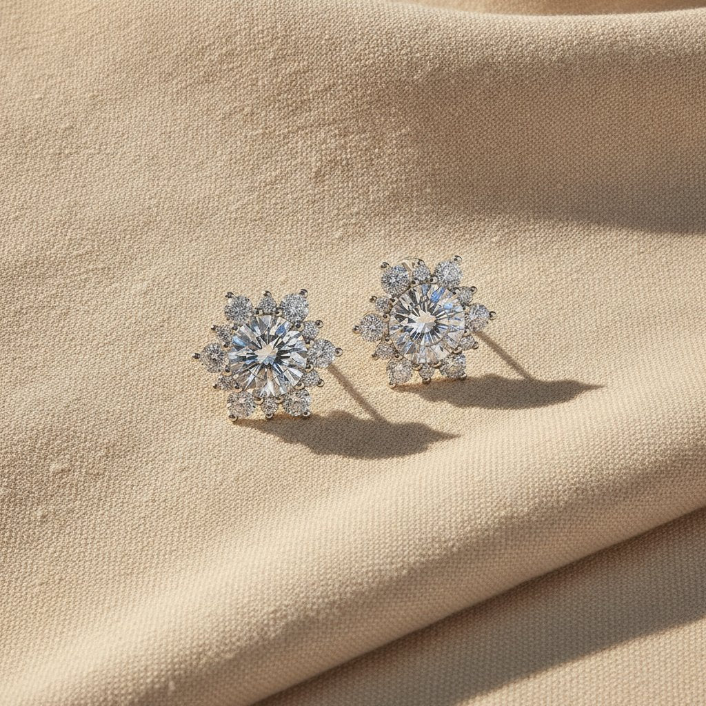Doria Moissanite Earrings