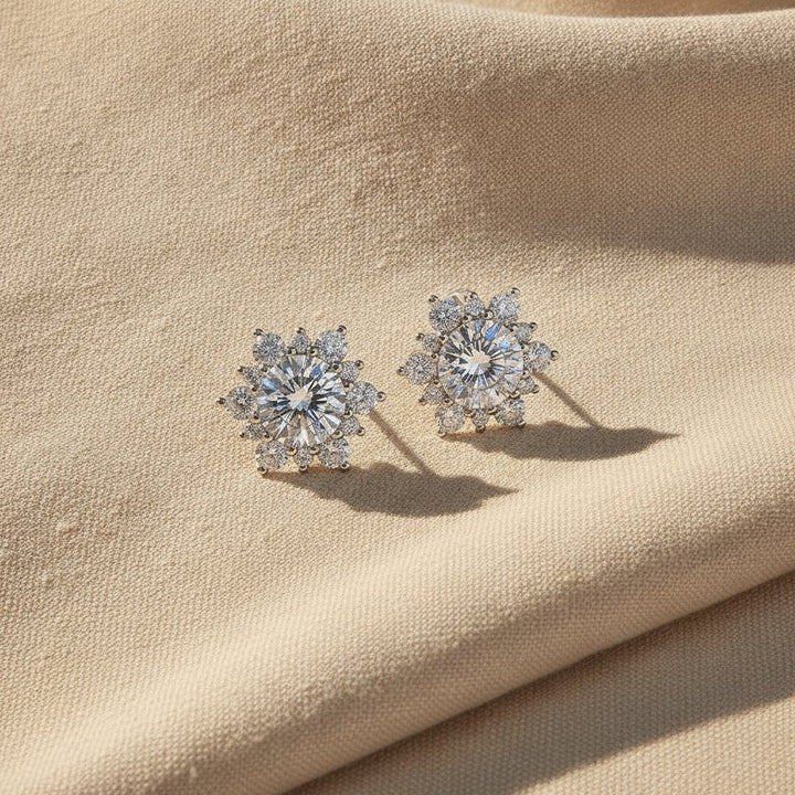 Doria Moissanite Earrings