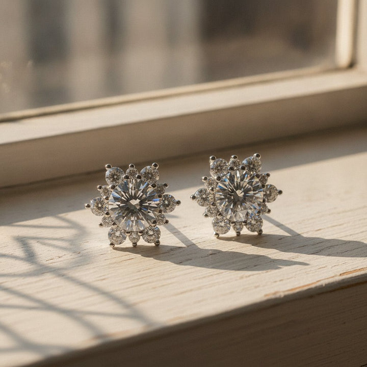 Doria Moissanite Earrings