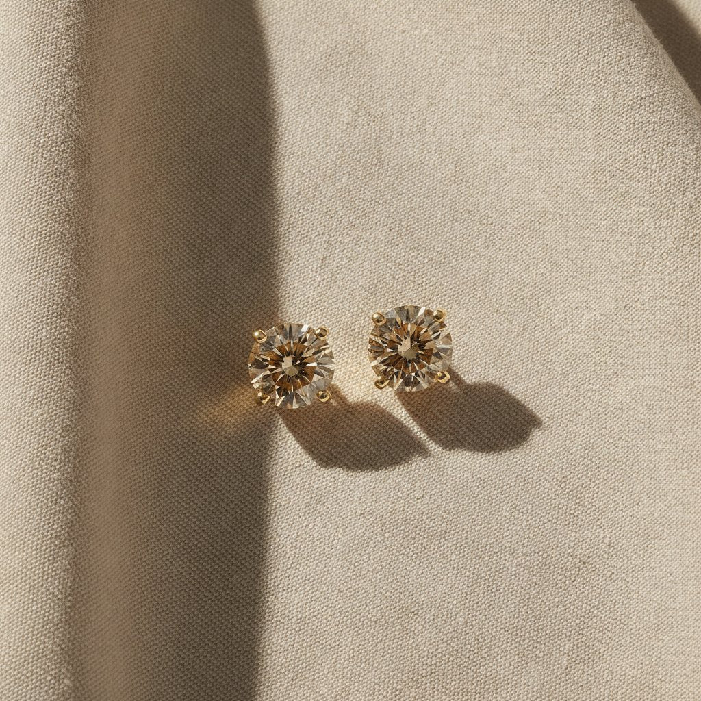 Esme Moissanite Earrings