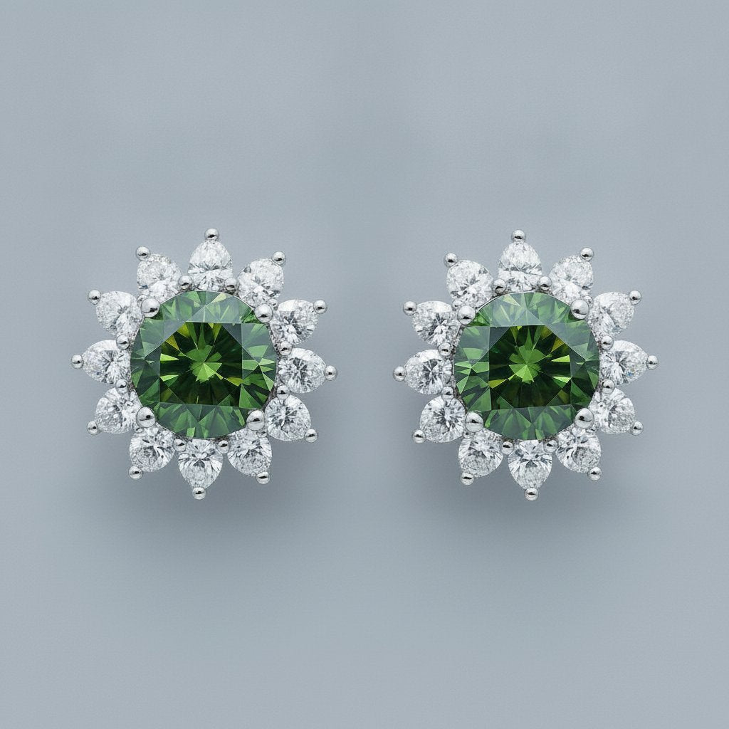 Fiora Moissanite Earrings