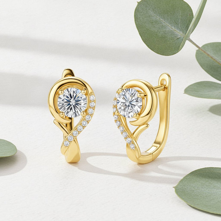 Liviana Moissanite Earrings