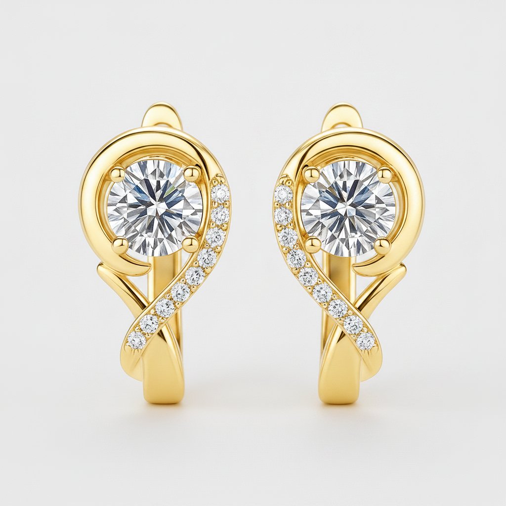 Liviana Moissanite Earrings