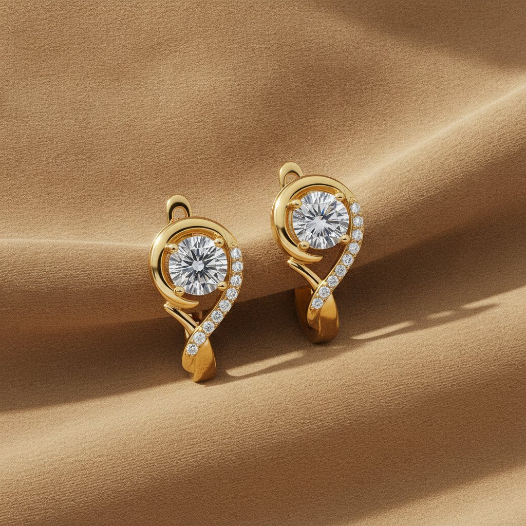 Liviana Moissanite Earrings