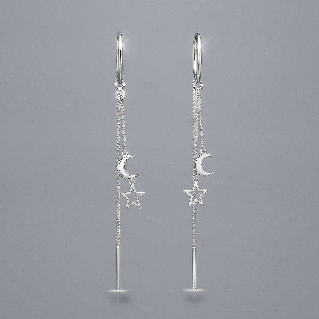 Rosalie Silver Earrings