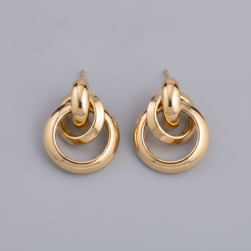 Lucienne Gold Earrings