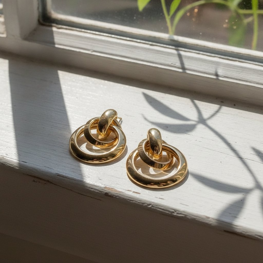 Lucienne Gold Earrings