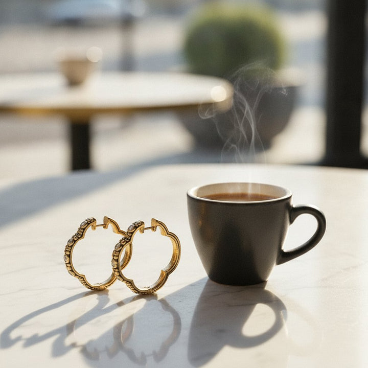 Aurore Gold Earrings