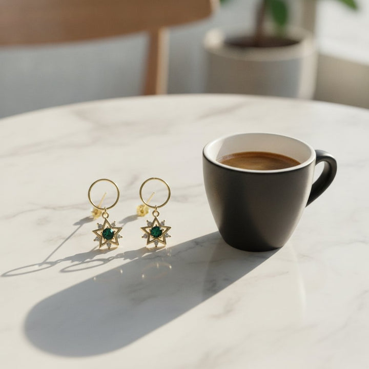Aurore Gold Earrings