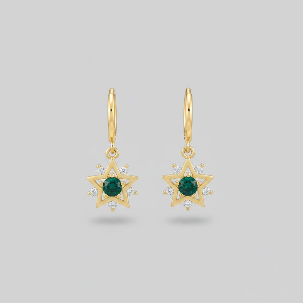 Aurore Gold Earrings