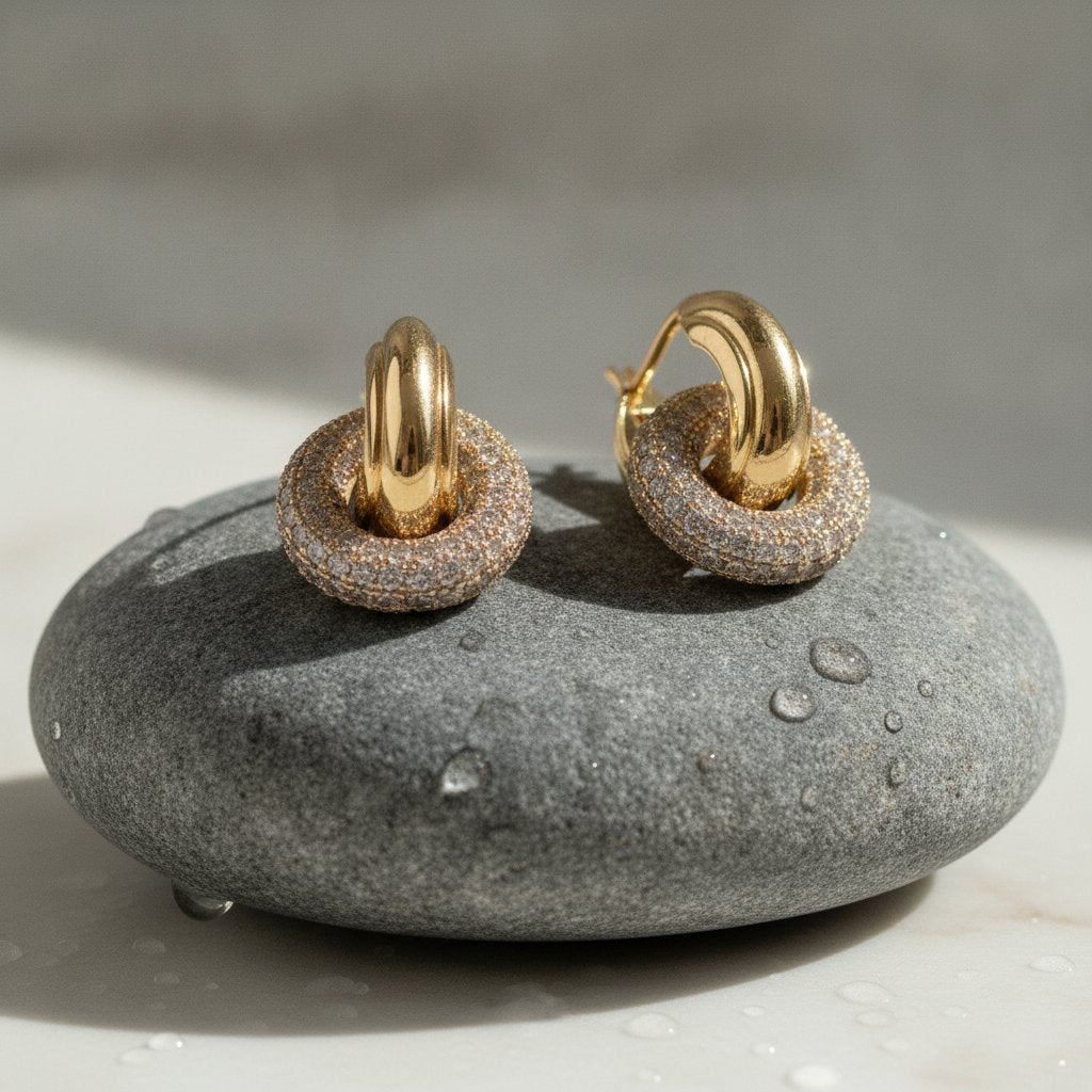 Aurore Gold Earrings
