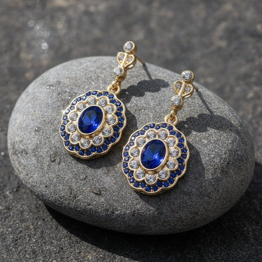 Leocadia Crystal Earrings
